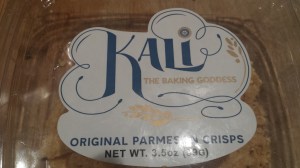 Black Rice Parmesan Crisps