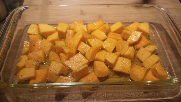 Black Rice Squash cut