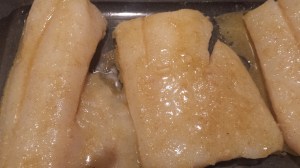 Mojo Bass in marinade