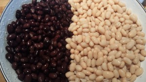 Black and White Chili beans