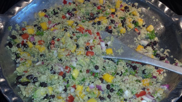 Black Bean Mango Quinoa Salad8