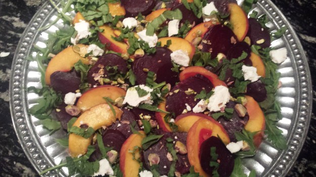 Beet Peach Salad11