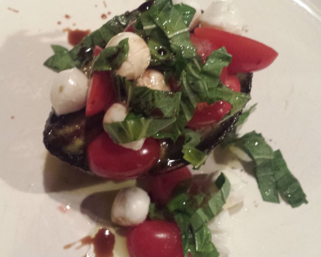 Grilled Avocado Caprese Salad10