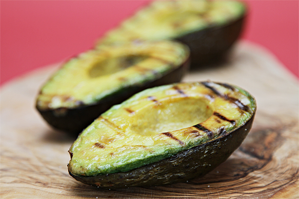 Grilled Avocado Caprese Salad12