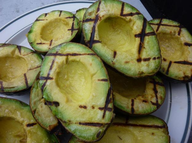 Grilled Avocado Caprese Salad13