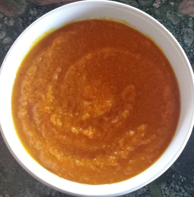 Carrot Sweet Potato Soup12