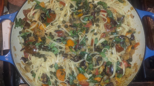 Linguine Eggplant Caper13