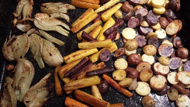 Cod with roasted veggies9