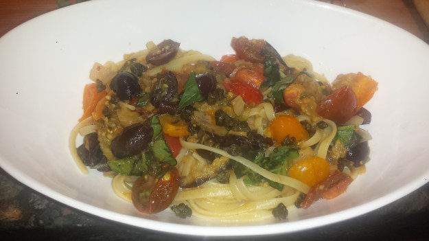 Linguine Eggplant Caper14